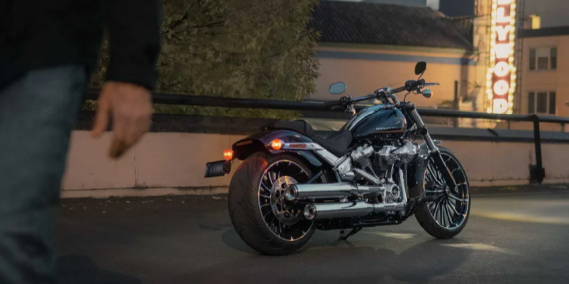 customizar motos harley davidson- aparcada